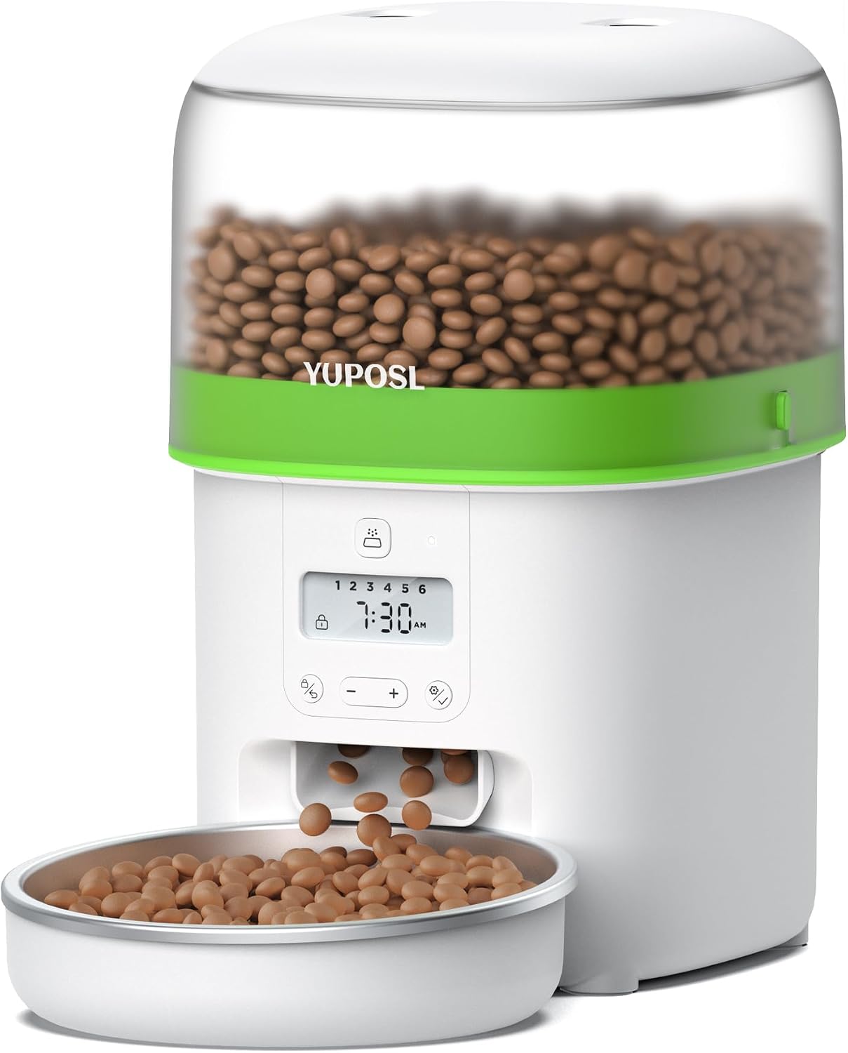 Automatic Cat Feeder 2L Timed Pet Feeder with 180-day Battery Life