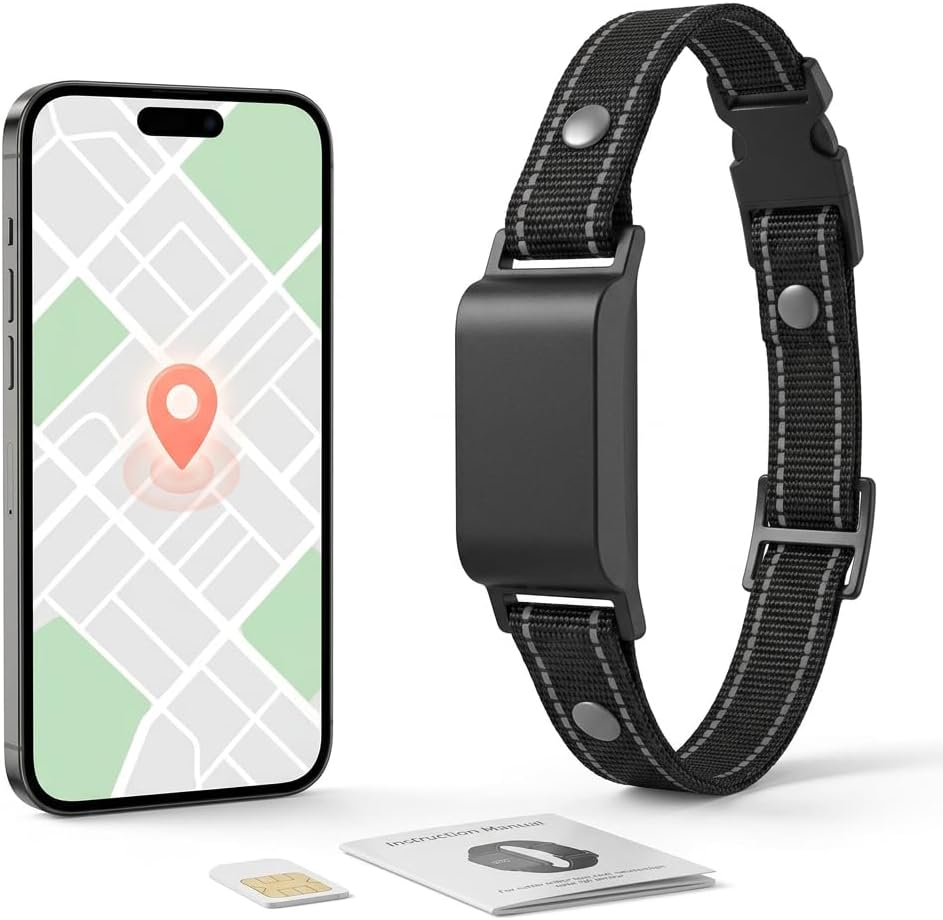 Pet GPS Tracker Collar for Cats and Small Dogs