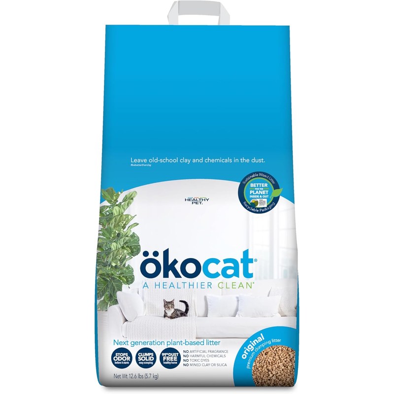ökocat Original Wood Clumping Litter