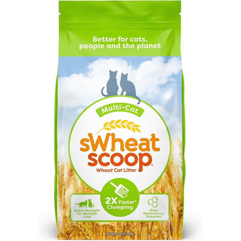 sWheat Scoop Natural Wheat Litter